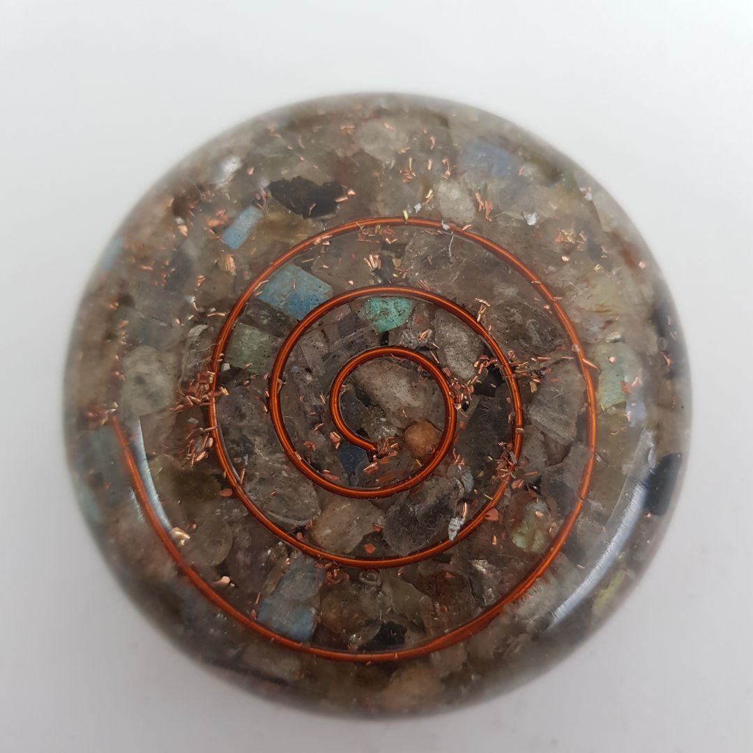 Orgonite Dome - Labradorite Orgonite Dome - Labradorite